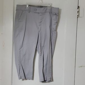 Set of 3 Elastic waistband capris